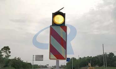 solar warning light